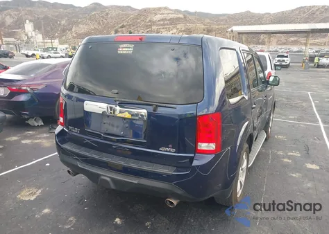 2015 Honda Pilot Ex-L from USA, damaged, VIN 5FNYF4H74FB055457